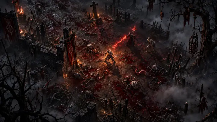 Blood Fields, concept art