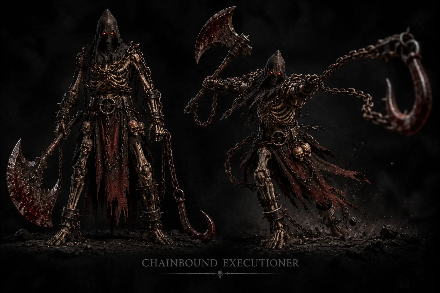 Chainbound Executioner, concept art
