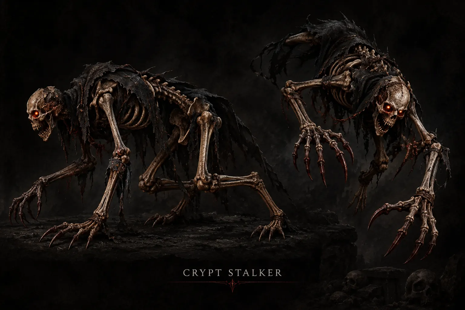 Crypt Stalker, concept art