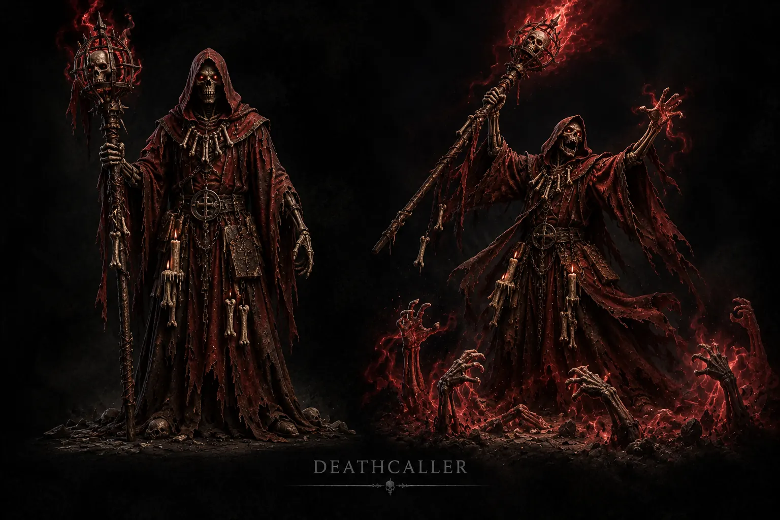 Deathcaller, concept art