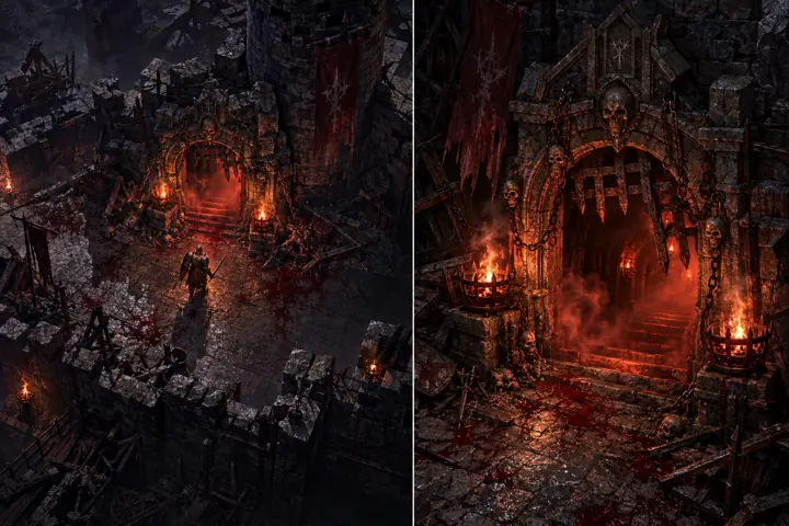 The gatehouse, concept art