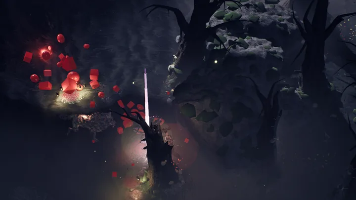 In game: the Forest of Ash